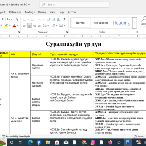 ахлах 12 сар шинэ жил